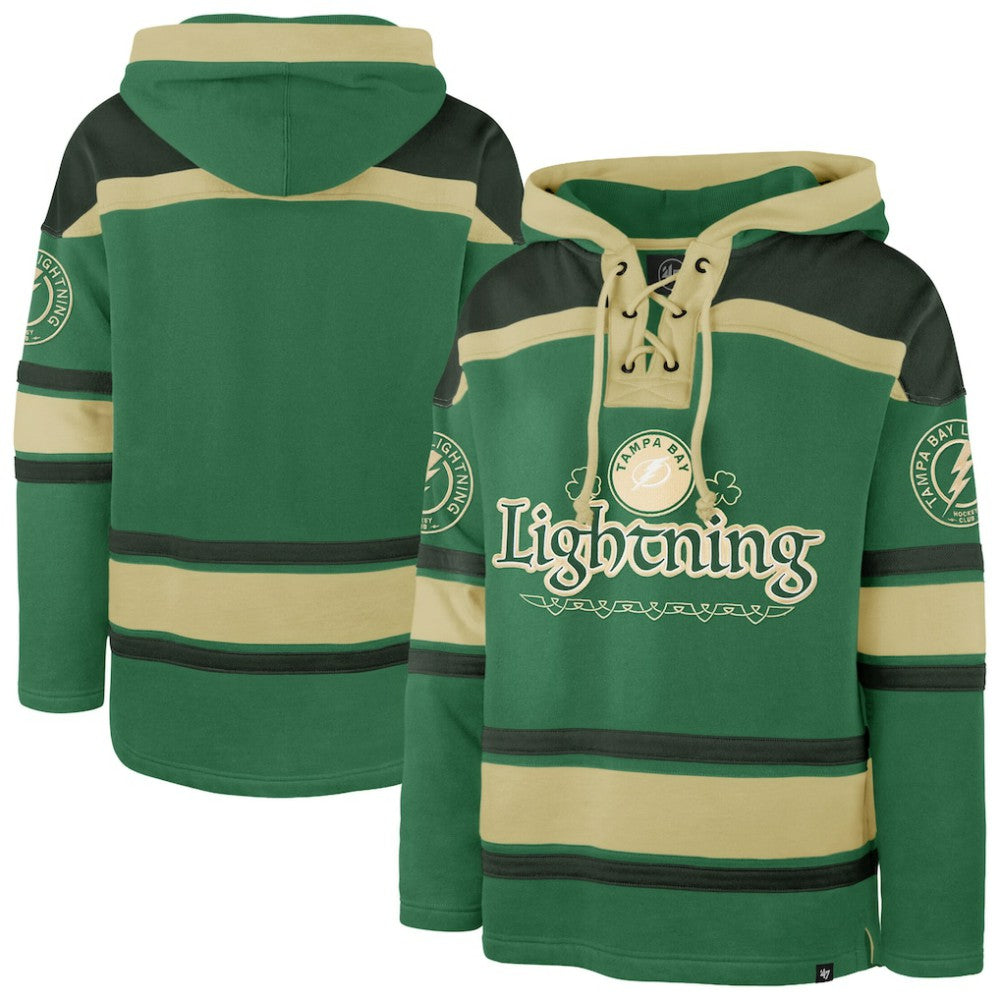 Tampa Bay Lightning '47 McLucky Superior Lacer Hoodie - Kelly Green - NHL