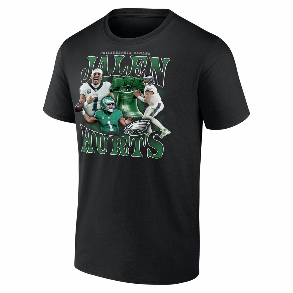 Jalen Hurts Philadelphia Eagles Notorious T-Shirt Black | NFL