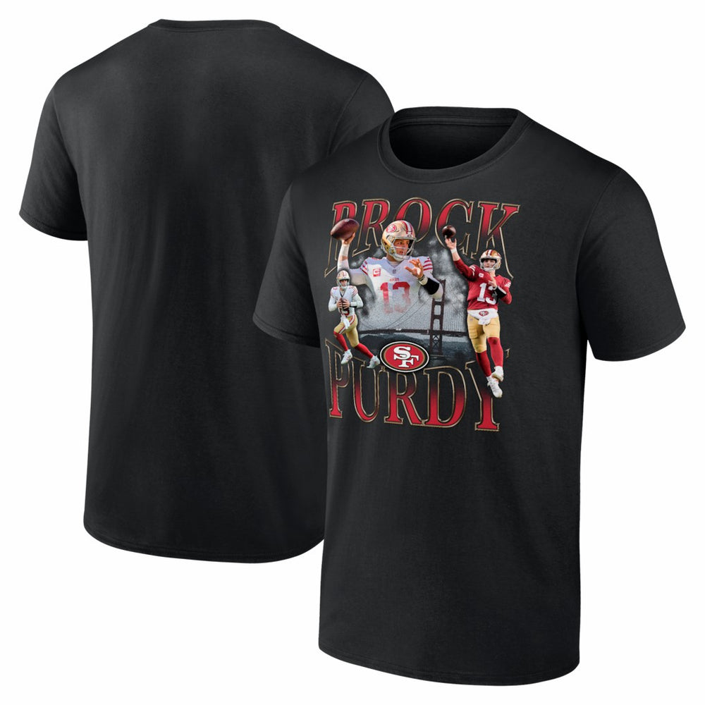 Brock Purdy San Francisco 49ers Notorious T-Shirt Black | NFL