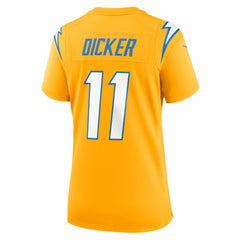 Cameron Dicker Los Angeles Chargers Women's Alternate Game Jersey Gold | Nike for Sale