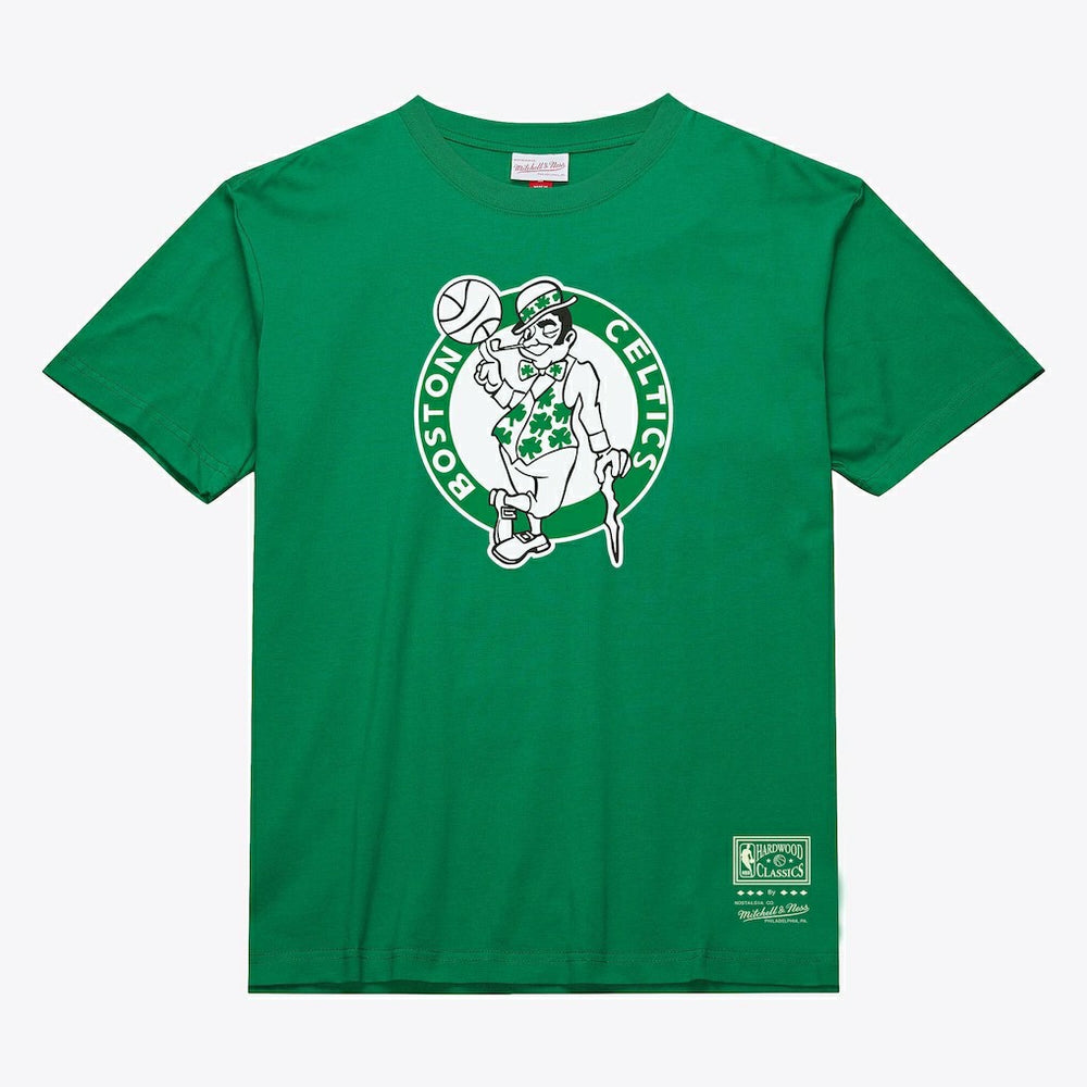 Boston Celtics Unisex Hardwood Classics Arch T-Shirt Kelly Green - NBA