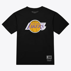 Los Angeles Lakers Unisex Hardwood Classics Arch T-Shirt Black - NBA