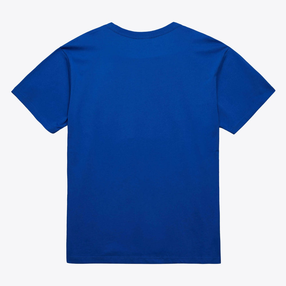 New York Knicks Unisex Hardwood Classics Arch T-Shirt Royal - NBA