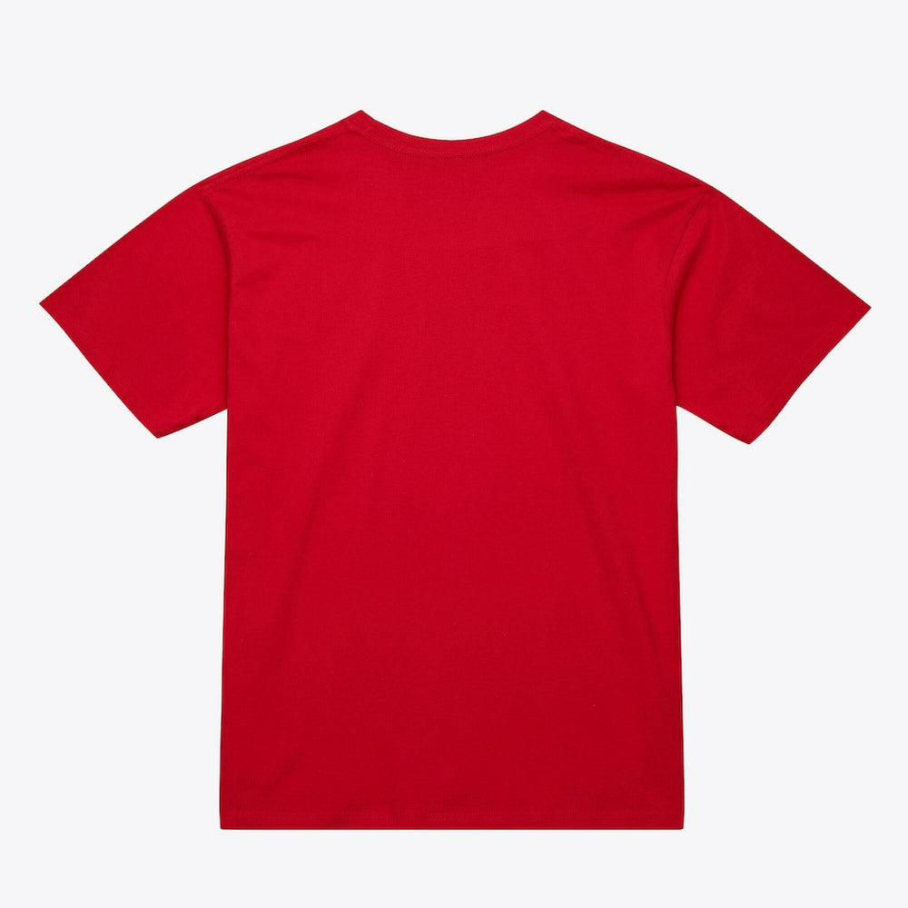 Chicago Bulls Unisex Hardwood Classics Arch T-Shirt Red - NBA