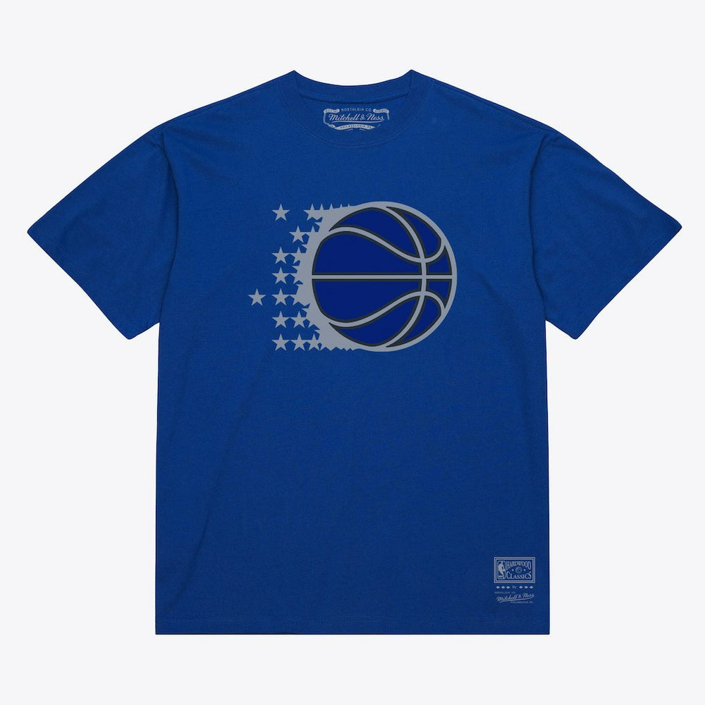 Orlando Magic Unisex Hardwood Classics Arch T-Shirt Royal - NBA