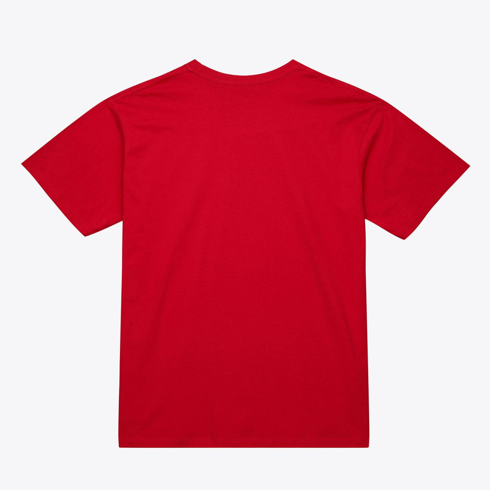 Miami Heat Unisex Hardwood Classics Arch T-Shirt Red - NBA