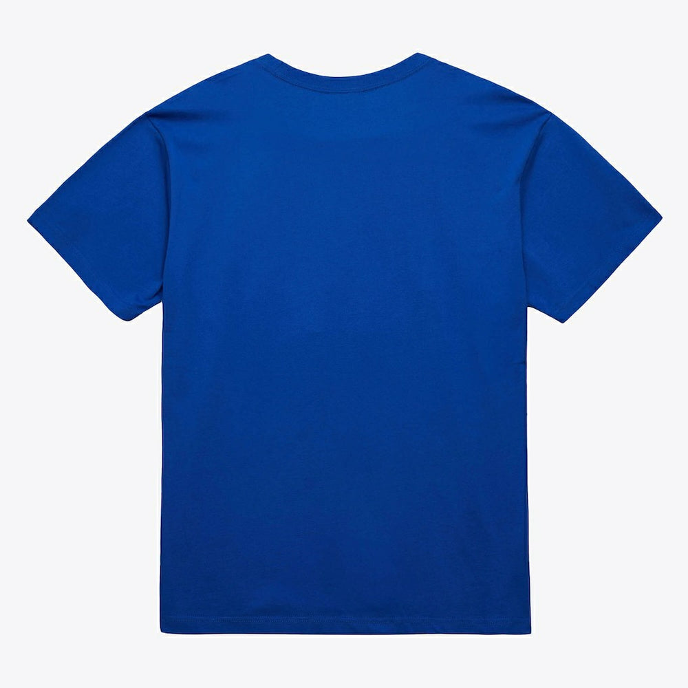 Denver Nuggets Unisex Hardwood Classics Basic Logo Arch T-Shirt Royal - NBA