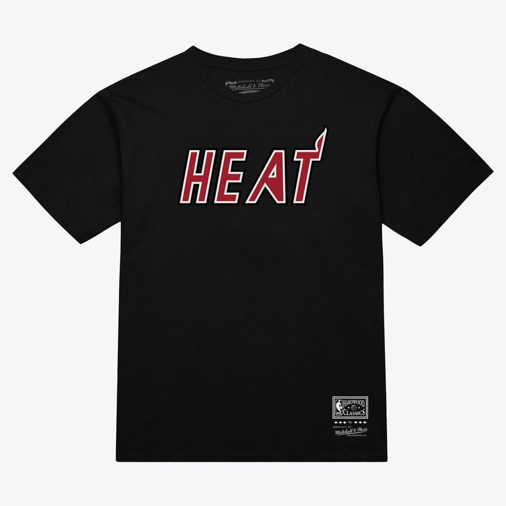 Miami Heat Unisex Wordmark T-Shirt Black - NBA