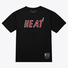 Miami Heat Unisex Wordmark T-Shirt Black - NBA