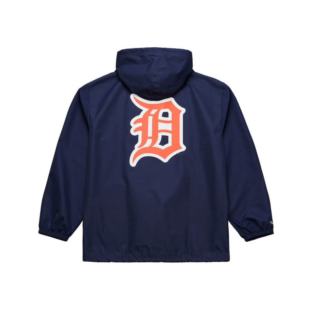 Detroit Tigers Mitchell & Ness Full-Snap Hooded Coaches Jacket - MLB