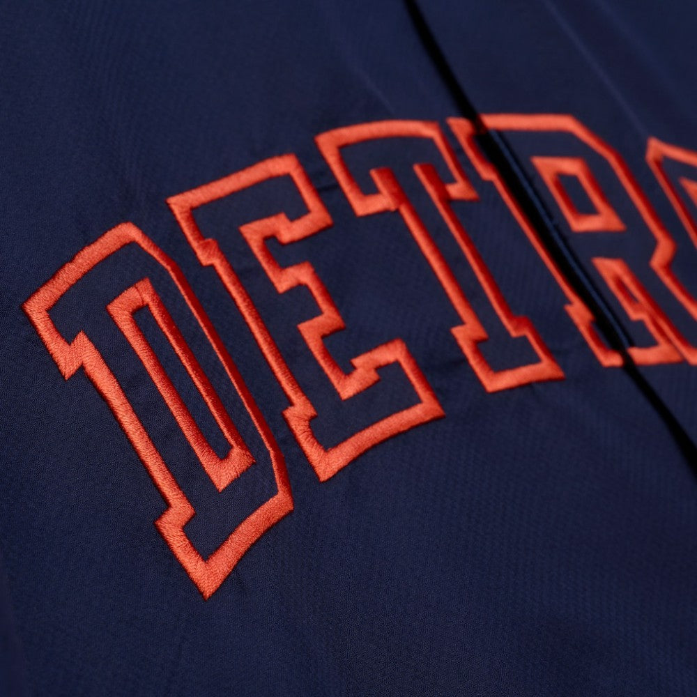 Detroit Tigers Mitchell & Ness Full-Snap Hooded Coaches Jacket - MLB