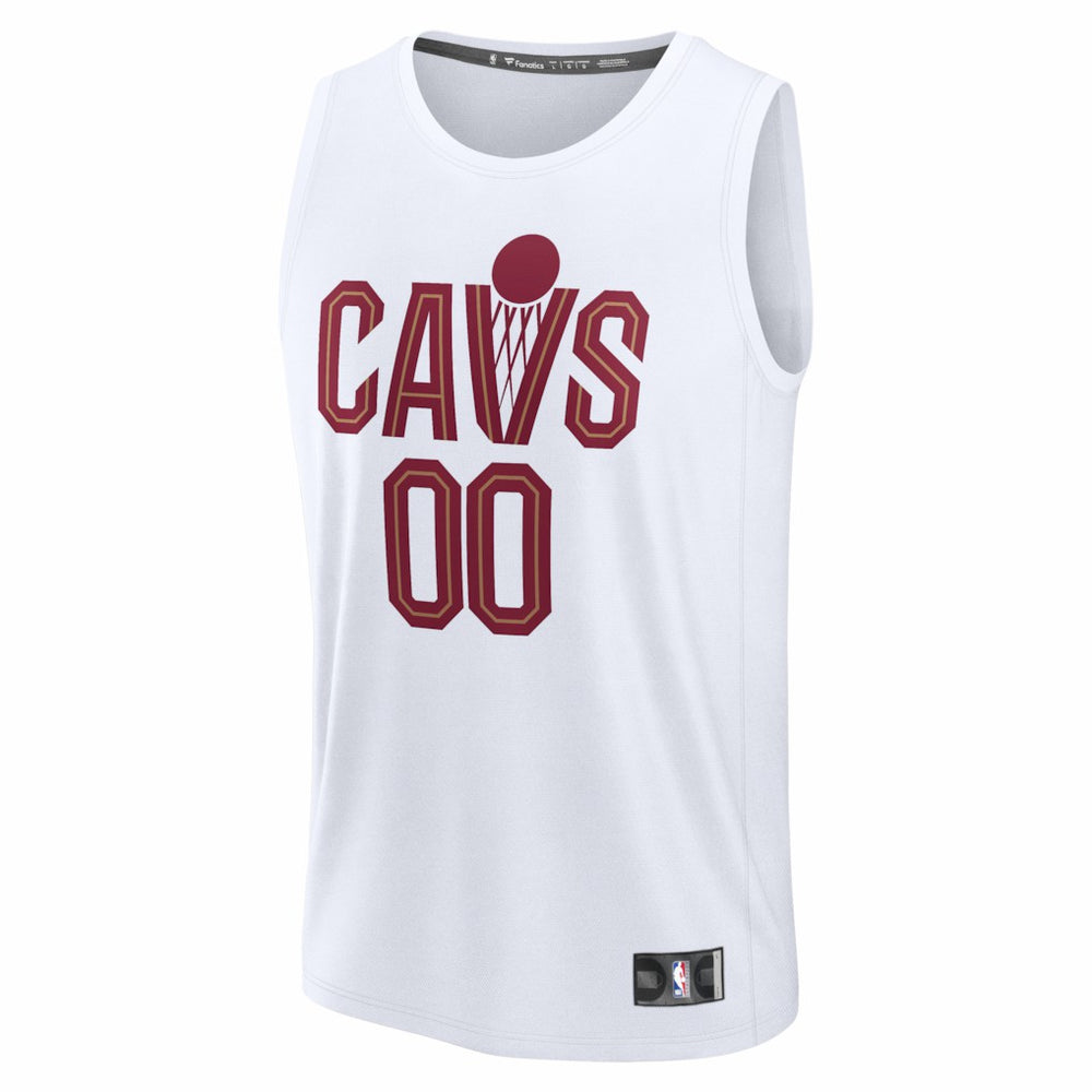 Cleveland Cavaliers Fastbreak Custom Jersey Association Editi- White - NBA