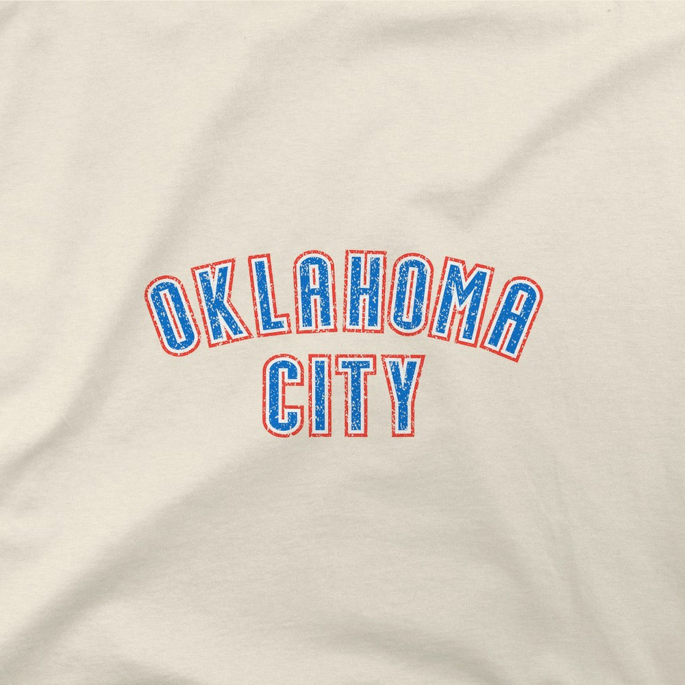 Oklahoma City Thunder Stadium Essentials Unisex Get Back Vintage T-Shirt White - NBA