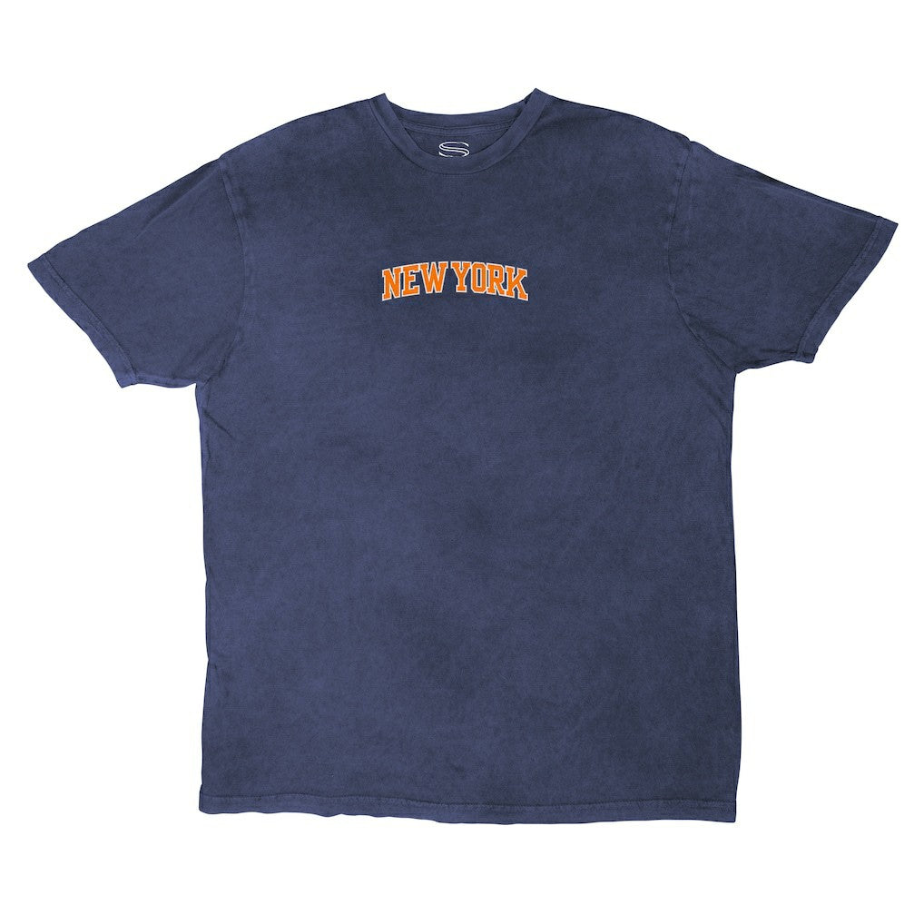 New York Knicks Stadium Essentials Unisex Get Back Vintage T-Shirt Blue - NBA