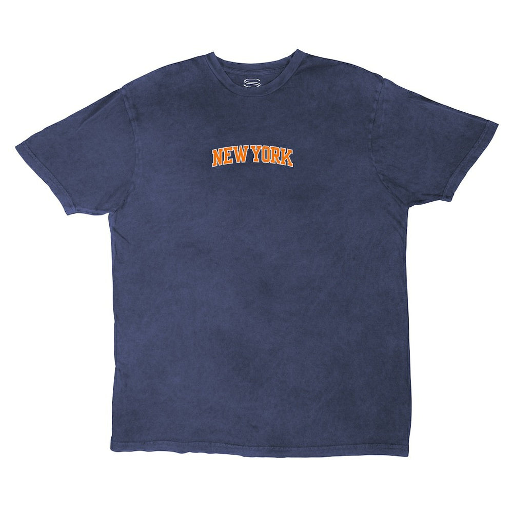 New York Knicks Stadium Essentials Unisex Get Back Vintage T-Shirt Blue - NBA