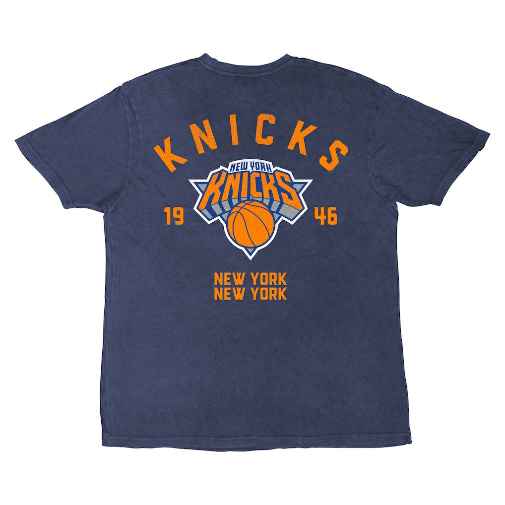New York Knicks Stadium Essentials Unisex Get Back Vintage T-Shirt Blue - NBA