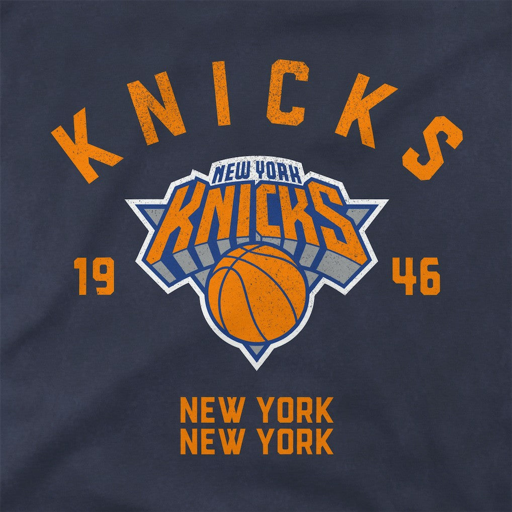 New York Knicks Stadium Essentials Unisex Get Back Vintage T-Shirt Blue - NBA