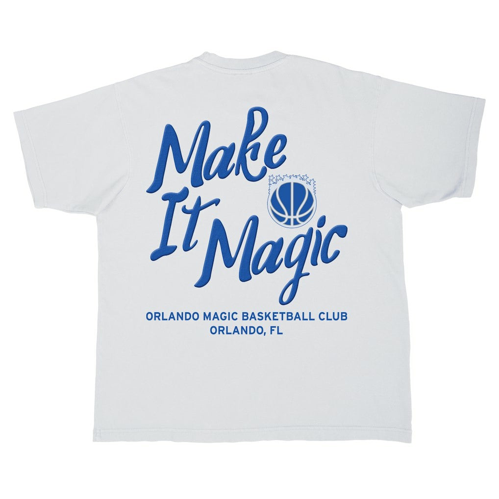 Orlando Magic Stadium Essentials Unisex Local Barfly Urban T-Shirt White - NBA