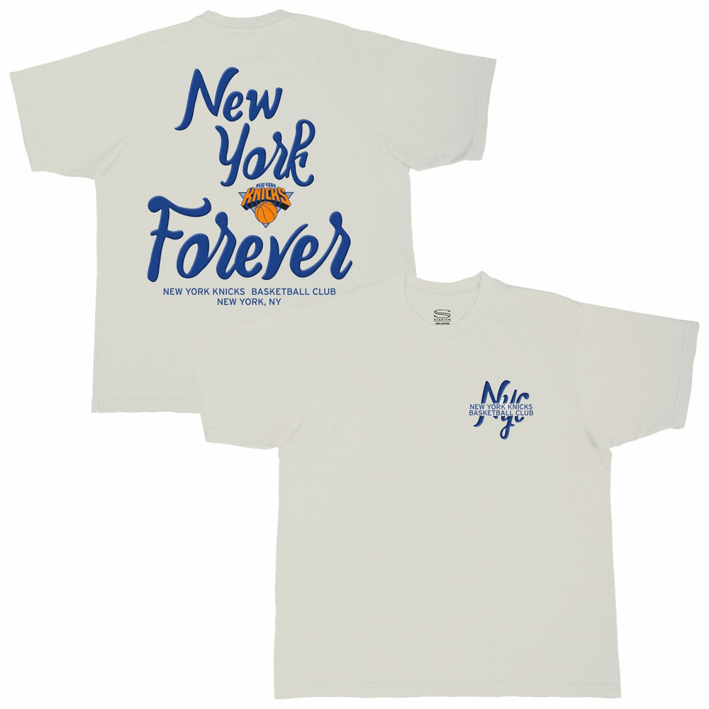 New York Knicks Stadium Essentials Unisex Local Barfly Urban T-Shirt Cream - NBA