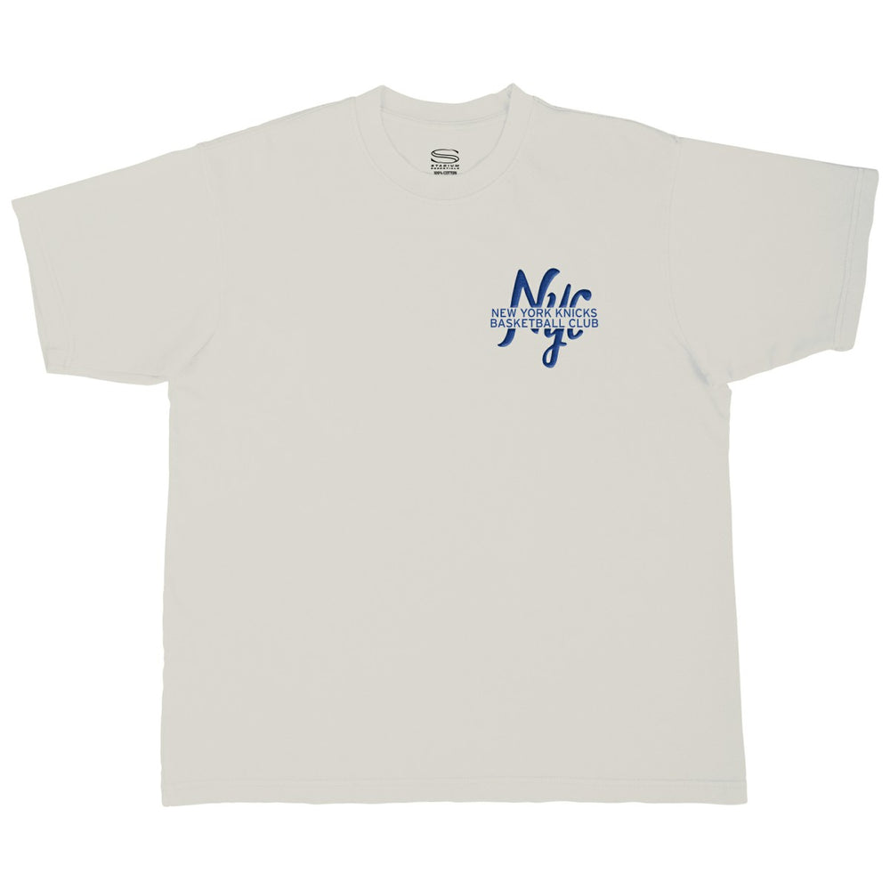 New York Knicks Stadium Essentials Unisex Local Barfly Urban T-Shirt Cream - NBA