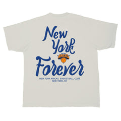 New York Knicks Stadium Essentials Unisex Local Barfly Urban T-Shirt Cream - NBA