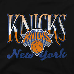 New York Knicks Stadium Essentials Unisex Sky High Fleece Sweatshirt Black - NBA