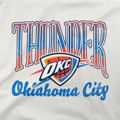 Oklahoma City Thunder Stadium Essentials Unisex Sky High Fleece Sweatshirt Oatmeal - NBA