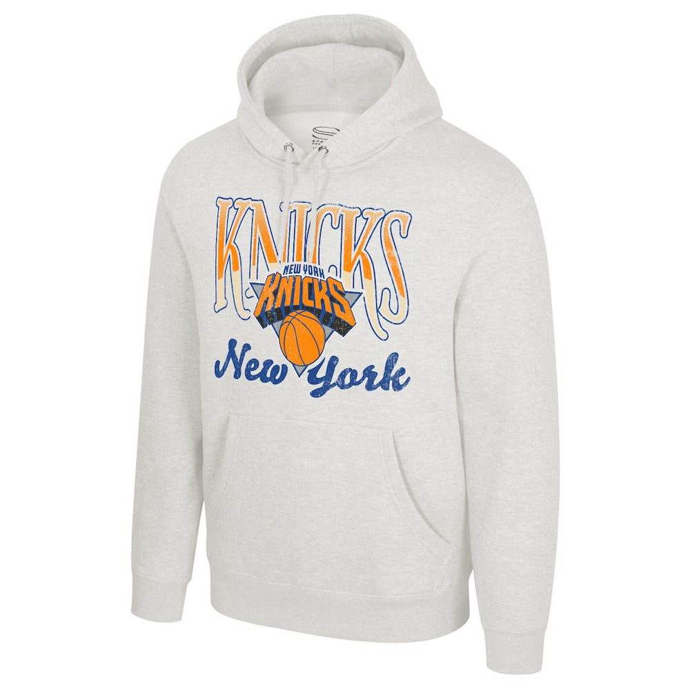 New York Knicks Stadium Essentials Unisex Sky High Hoodie Oatmeal - NBA