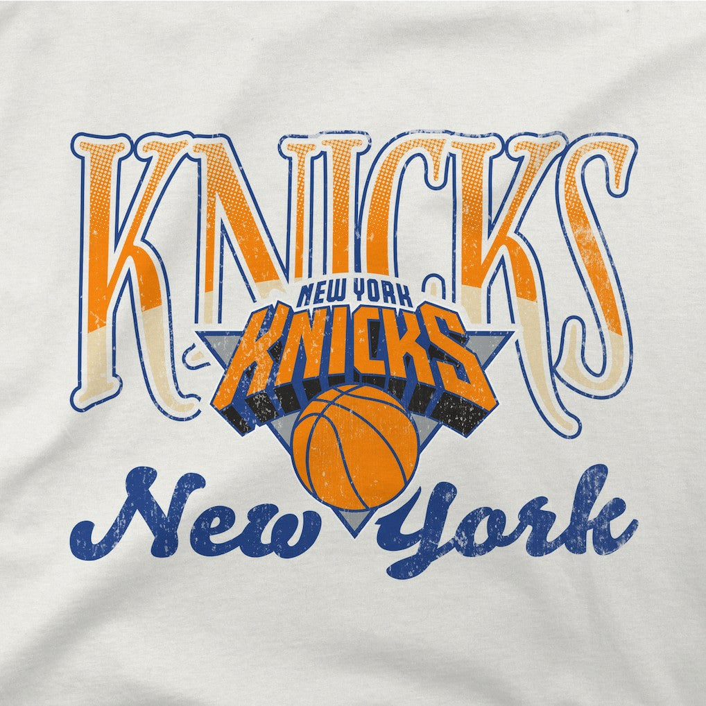 New York Knicks Stadium Essentials Unisex Sky High Hoodie Oatmeal - NBA