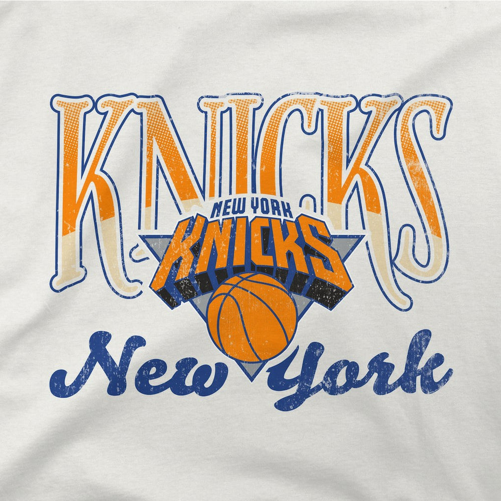 New York Knicks Stadium Essentials Unisex Sky High Hoodie Oatmeal - NBA