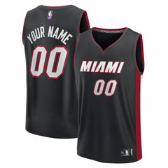 Miami Heat Fastbreak Custom Jersey Icon Edition Black - NBA
