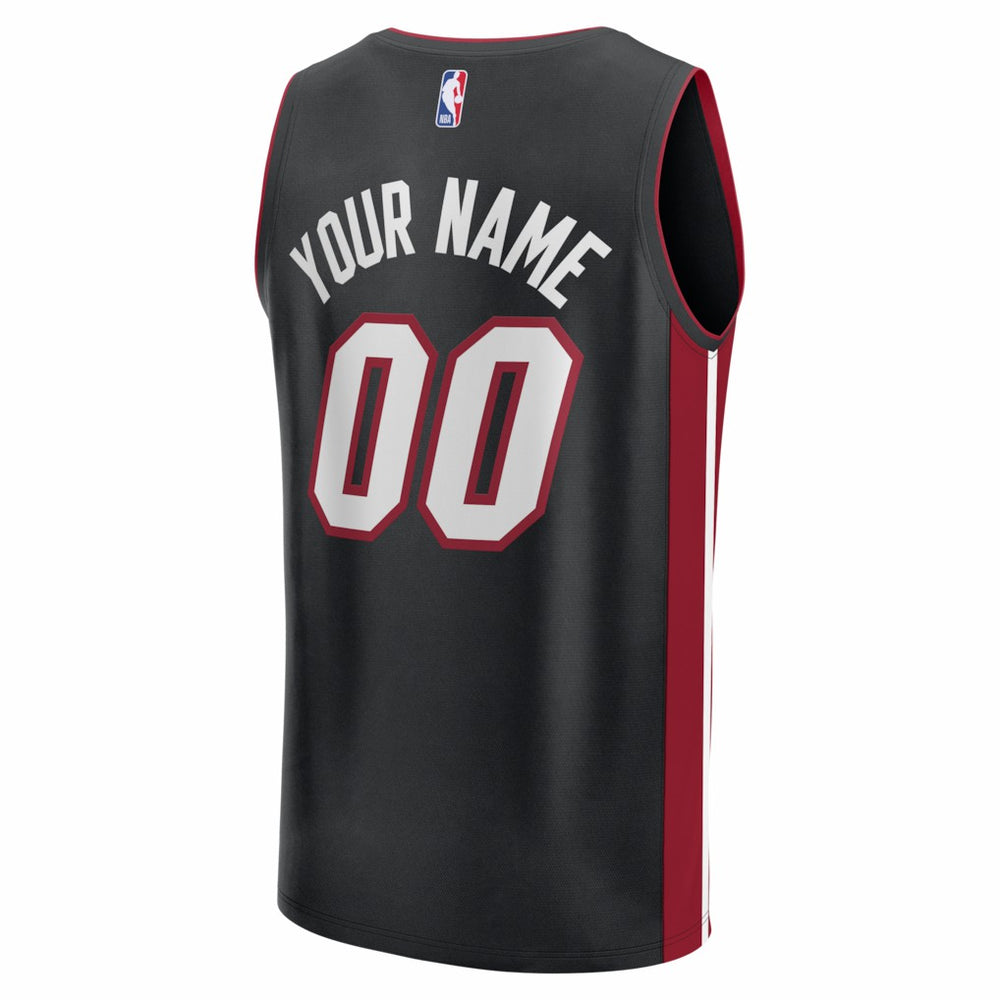 Miami Heat Fastbreak Custom Jersey Icon Edition Black - NBA
