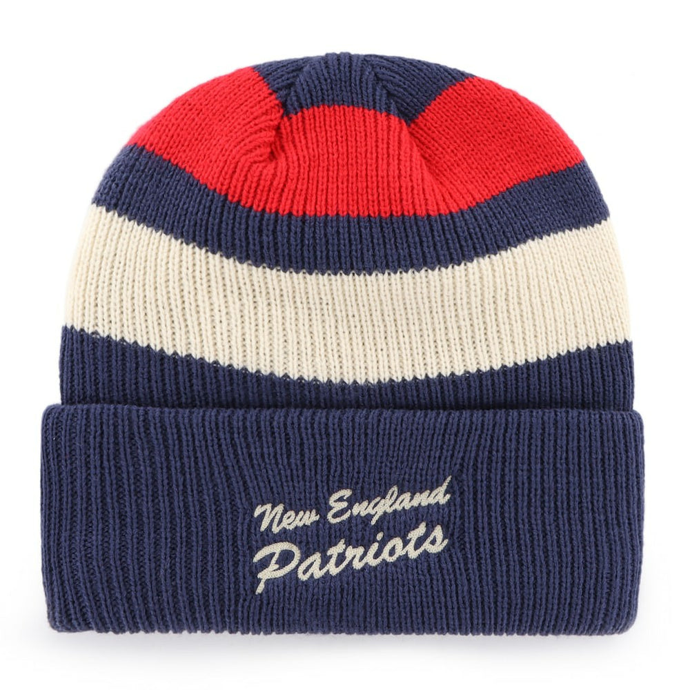 New England Patriots '47 Clubhouse Jennings Cuffed Knit Hat Navy | 47 brand