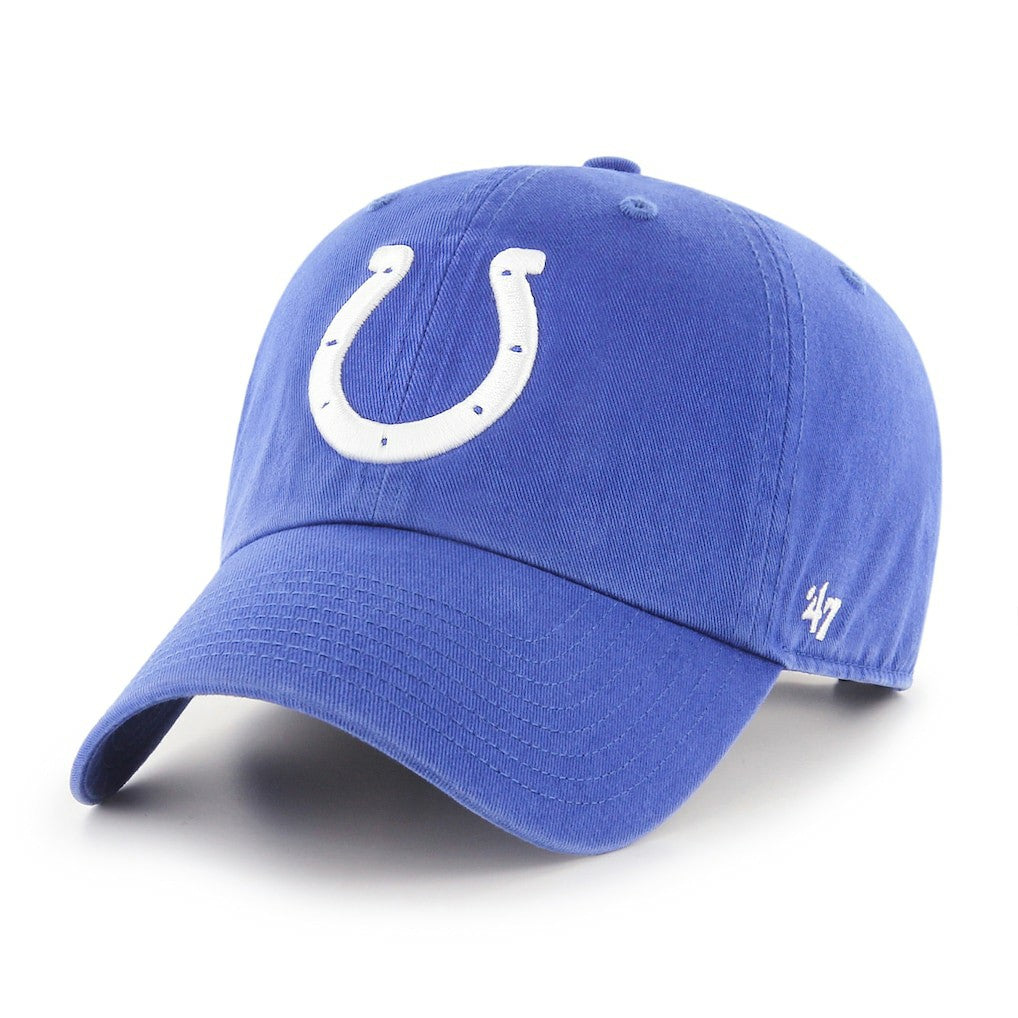 Indianapolis Colts '47 Primary Logo Cleanup Adjustable Hat Royal | 47 brand