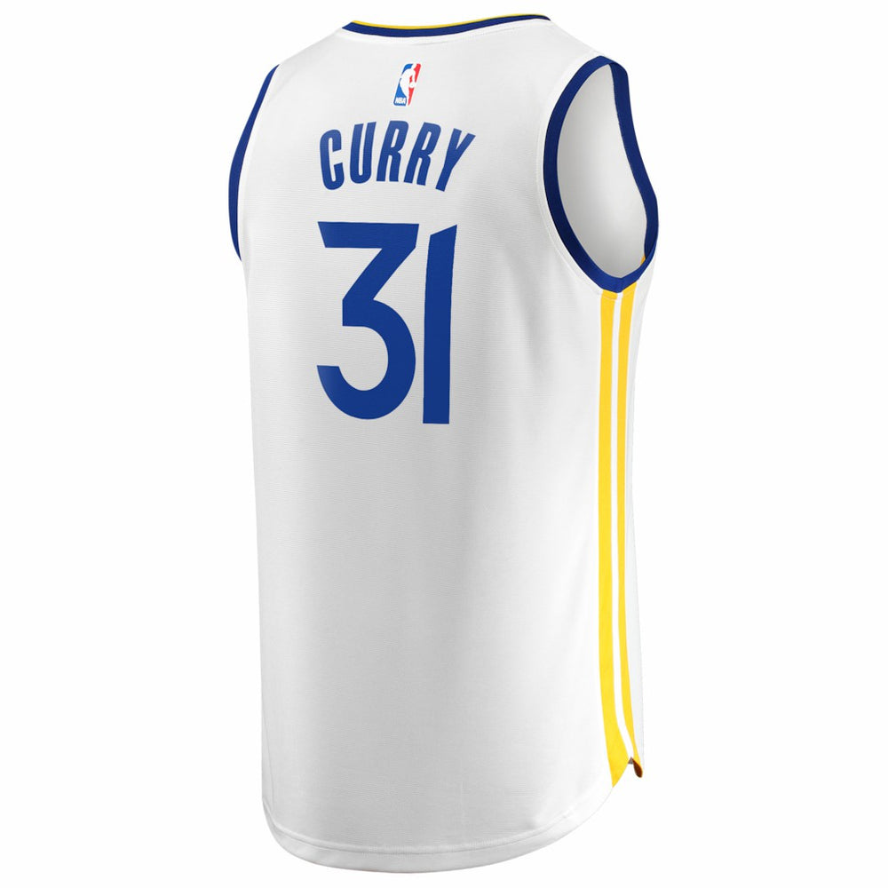 Seth Curry Golden State Warriors Fast Break Replica Jersey White Association Edition - NBA