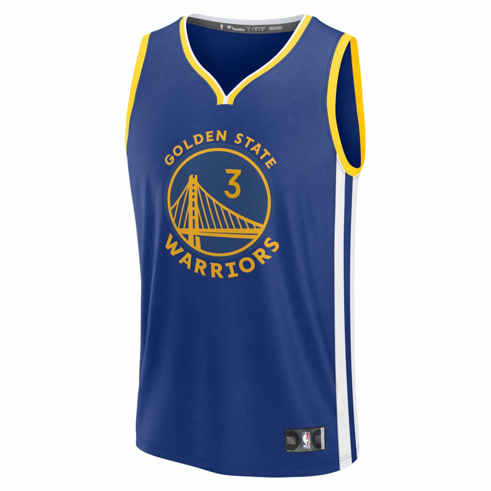 Will Richard Golden State Warriors Fast Break Replica Jersey Blue Icon Edition - NBA