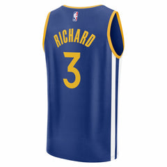 Will Richard Golden State Warriors Fast Break Replica Jersey Blue Icon Edition - NBA