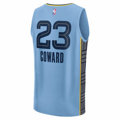 Cedric Coward Memphis Grizzlies Fast Break Replica Player Jersey Statement Edition Light Blue - NBA