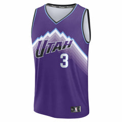 Keyonte George Utah Jazz Fast Break Replica Jersey Purple Icon Edition - NBA