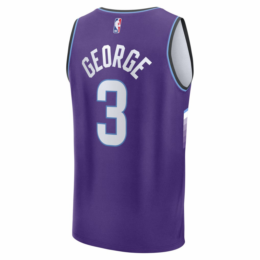 Keyonte George Utah Jazz Fast Break Replica Jersey Purple Icon Edition - NBA
