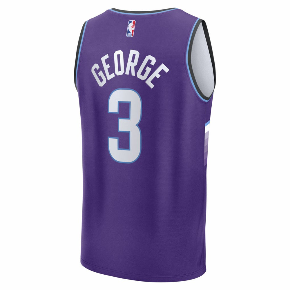 Keyonte George Utah Jazz Fast Break Replica Jersey Purple Icon Edition - NBA