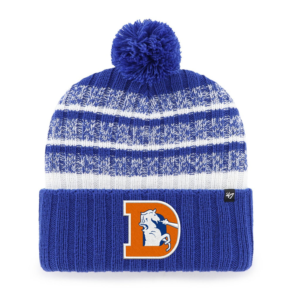 Denver Broncos '47 Tavern Cuffed Knit Hat with Pom Royal | 47 brand