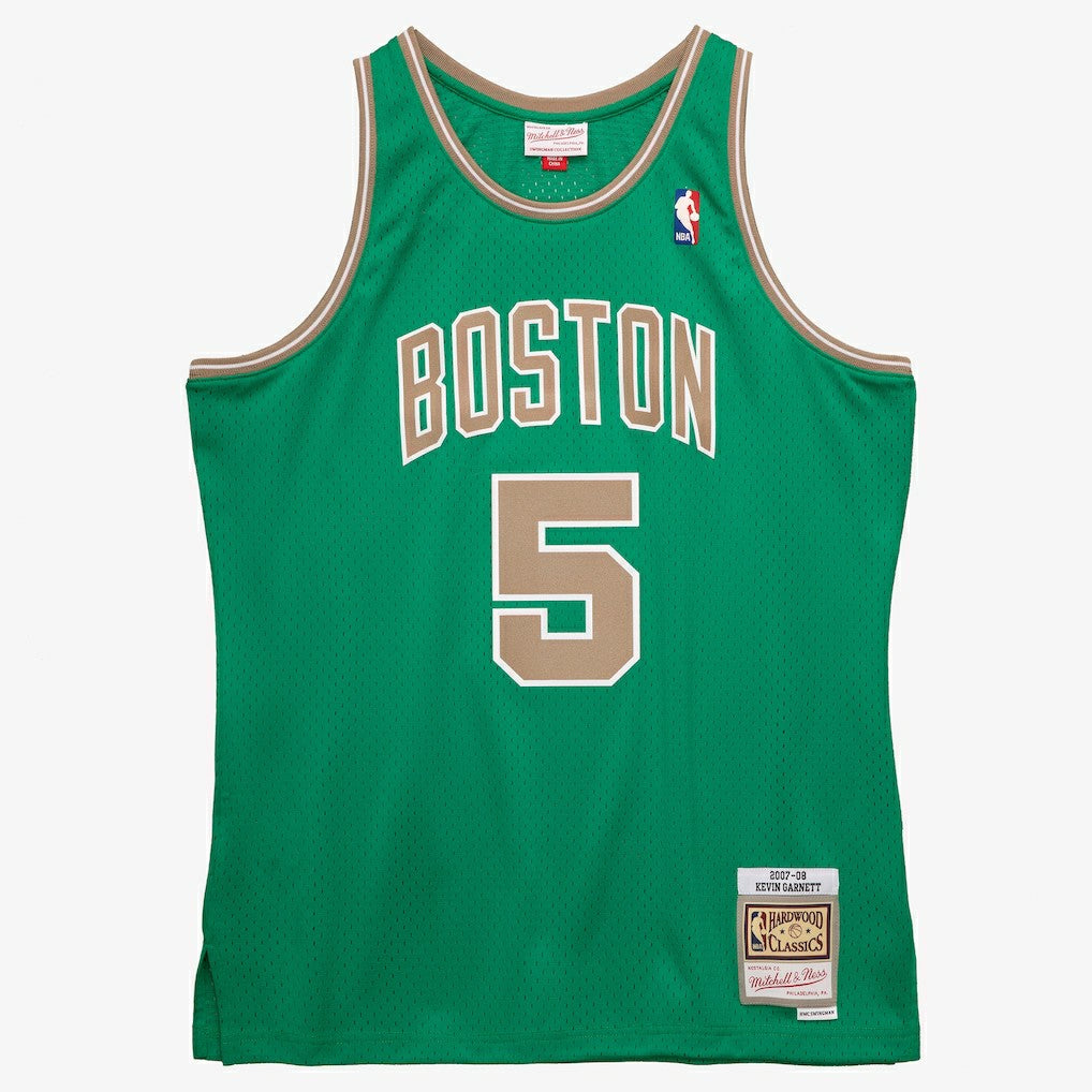 Kevin Garnett Boston Celtics 2007-08 Hardwood Classics Swingman Jersey Kelly Green - NBA