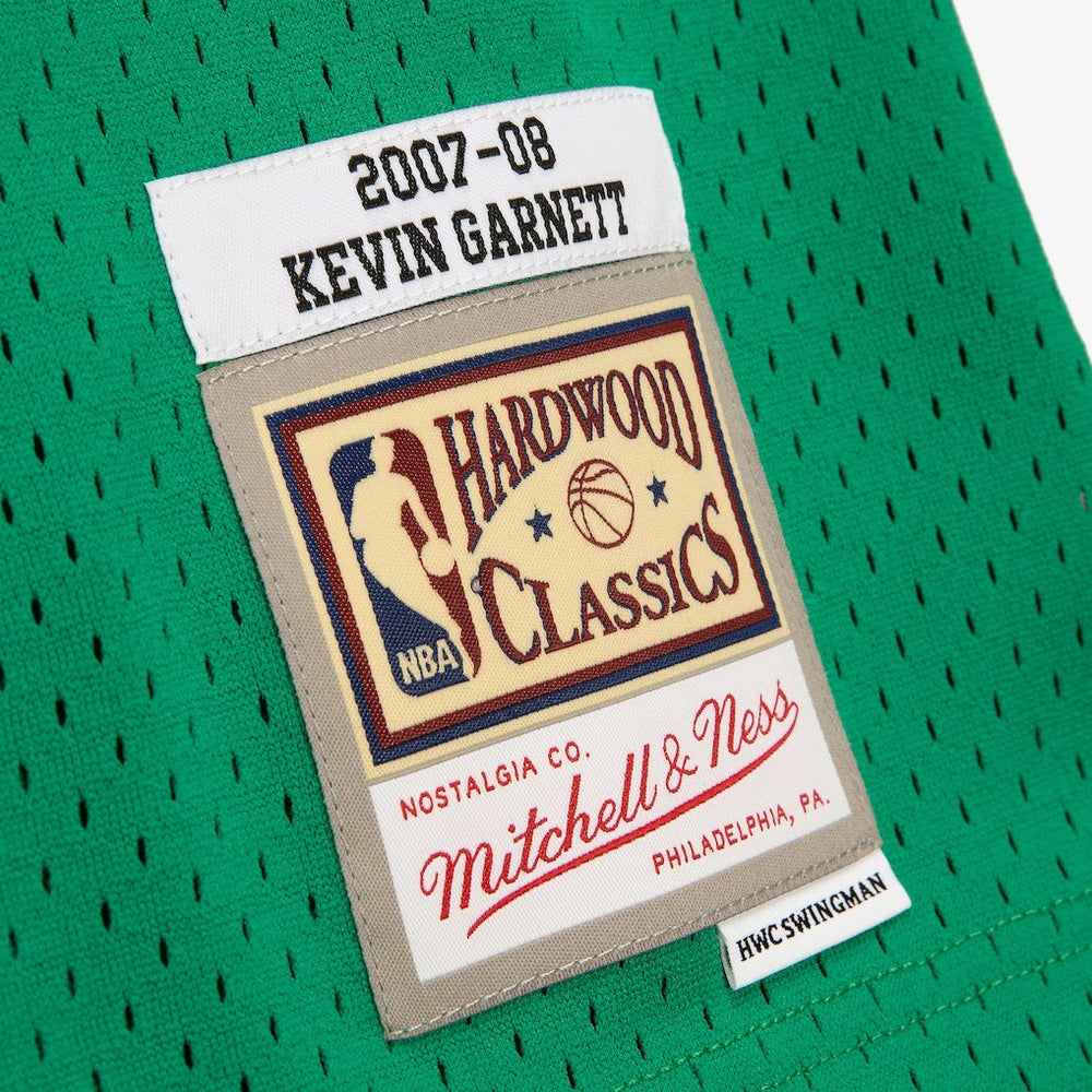 Kevin Garnett Boston Celtics 2007-08 Hardwood Classics Swingman Jersey Kelly Green - NBA