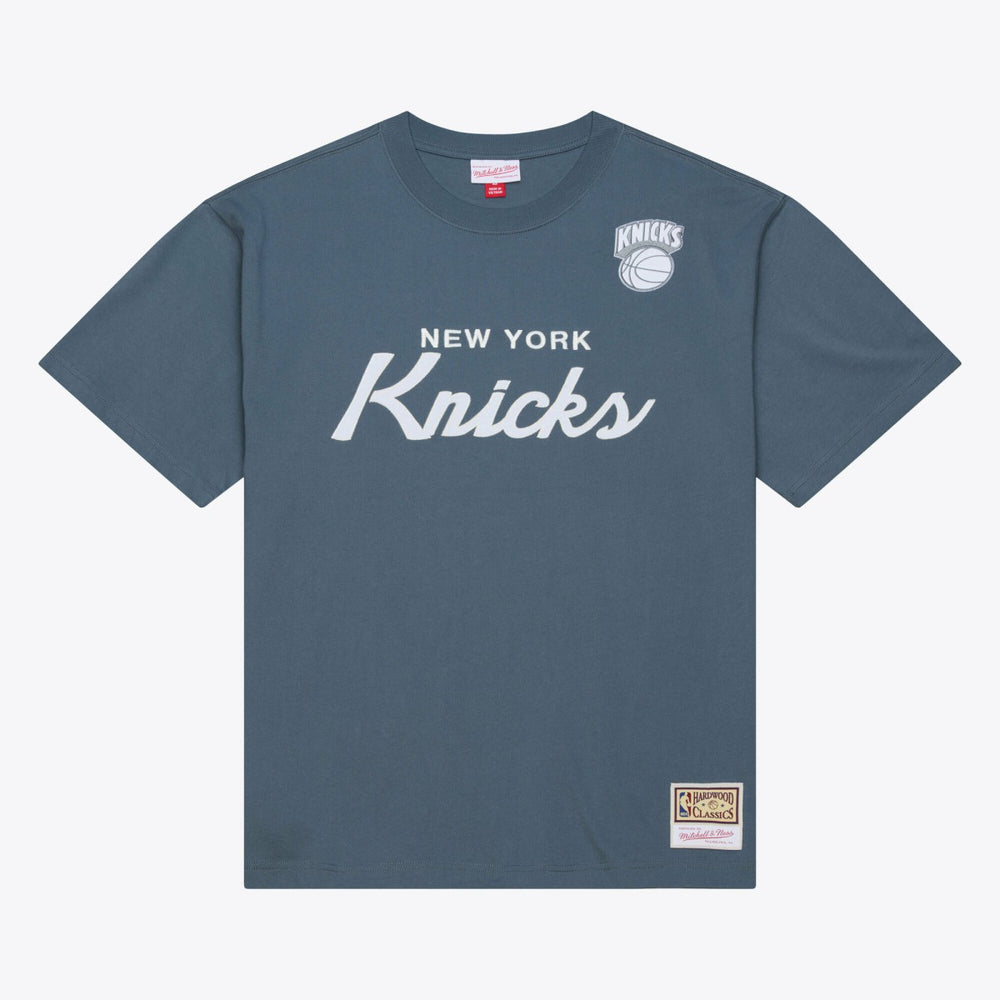 New York Knicks Thunderstorm T-Shirt Blue - NBA