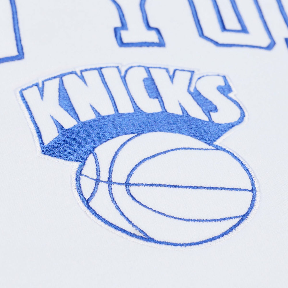 New York Knicks Arctic Fleece Sweatshirt White - NBA