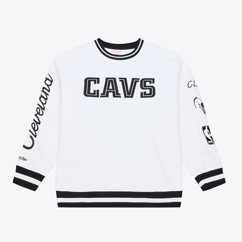 Cleveland Cavaliers Arctic Fleece Sweatshirt White - NBA