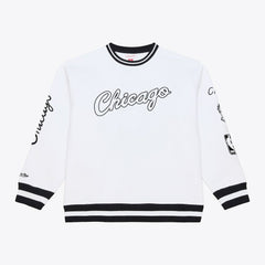 Chicago Bulls Hardwood Classics Arctic Fleece Sweatshirt White - NBA