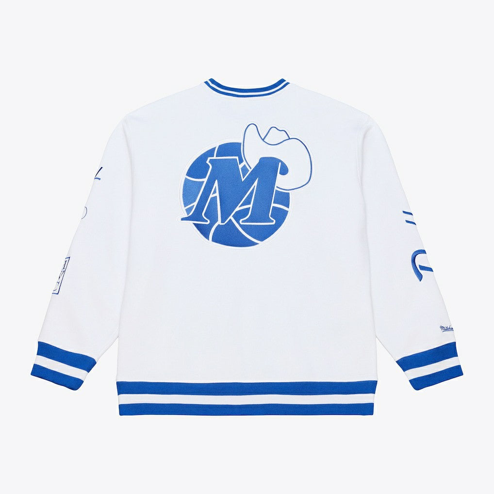 Dallas Mavericks Arctic Fleece Sweatshirt White - NBA