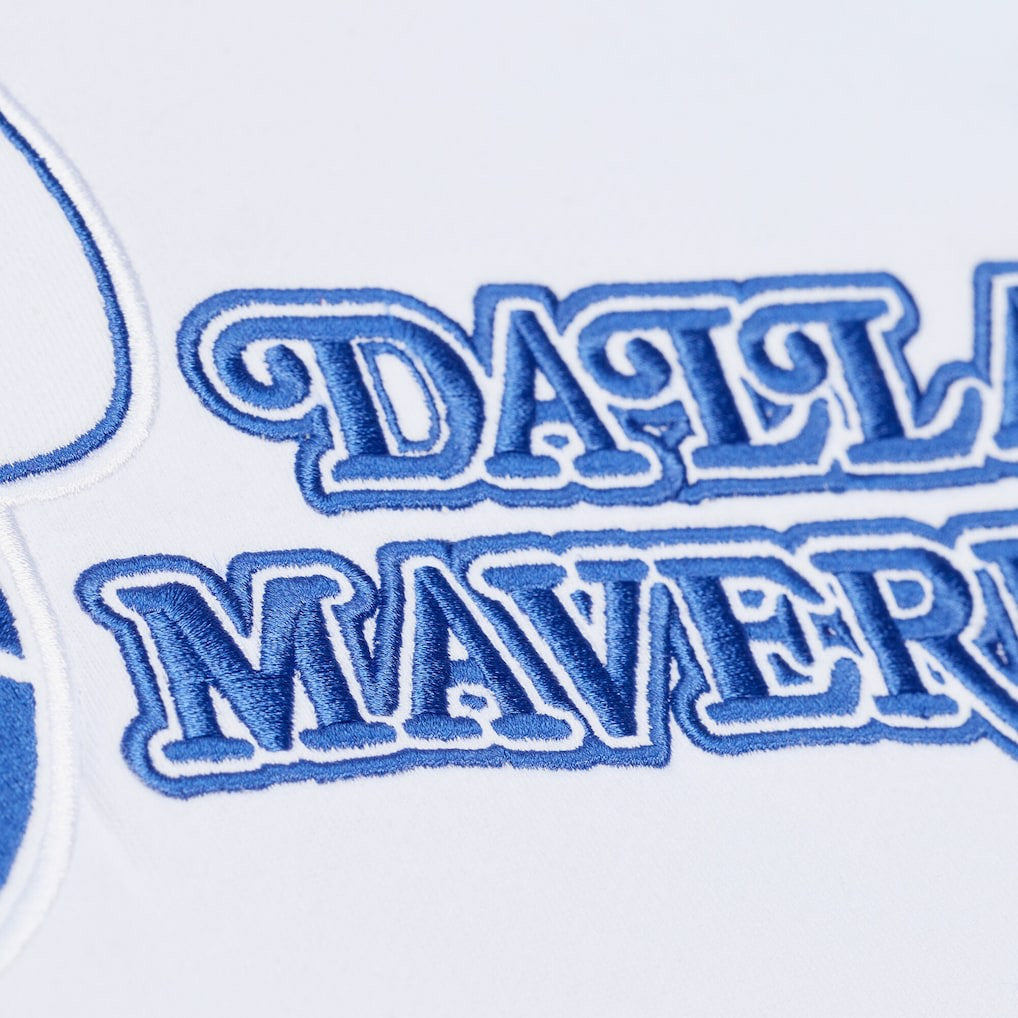 Dallas Mavericks Arctic Fleece Sweatshirt White - NBA